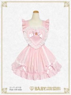 BABYハートエプロンピンク エプロンスカート パティシエ fit=scale-down,w=1200