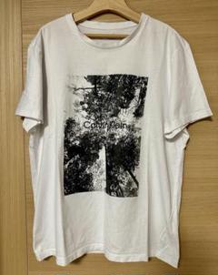 Calvin Klein プリント Tシャツ ホワイト L/Gサイズ