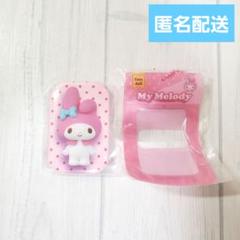 サンリオ ガチャガチャ スクエア缶バッジ＆カバー マイメロディ