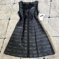 【タグ付き✨】エムズグレイシー　ウエストリボン ジャンパースカート　カメリア