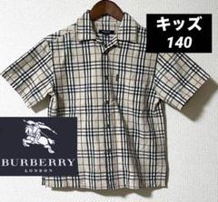 BURBERRY半袖シャツ ノバチェック キッズ140 - メルカリ