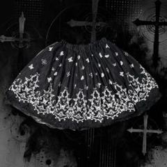 【00s】AxesFemme Mesh 蝶刺繍Skirt 平成グランジ森ガール