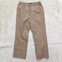 美品 XL バーバリー ウール100 ノバチェックパンツ ベージュ 大きいサイズ BURBERRY - 極美品 L バーバリー ウール100 ノバチェックパンツ
