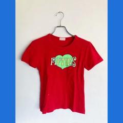 Fiftiesロゴ入り赤半袖Tシャツ
