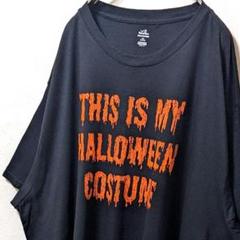 ウェイトゥセレブレイト ハロウィンコスチューム Tシャツブラック黒3XL古着