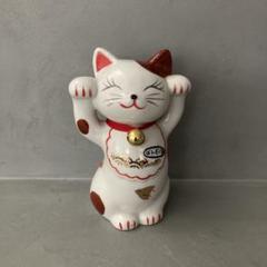 昭和レトロ 招き猫 両手招き猫 ばんざい猫 貯金箱 レトロ雑貨 古雑貨