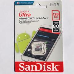 高速版 SanDisk マイクロSDカード Micro SDXC 128GB