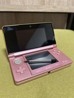 （動作確認済み）ニンテンドー3DS 本体 ピンク タッチペン付き