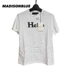 MADISONBLUE　マディソンブルー　バイカラー　Tシャツ　カーキ　ホワイト 美品マディソンブルー バイカラーTシャツカーキホワイト00