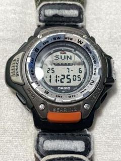 美品！カシオ プロトレック PRT-41SJ 方位 高度 気圧 温度 計測可能 楽天市場】温度計（シリーズPRO TREK（カシオ））（腕時計）の通販