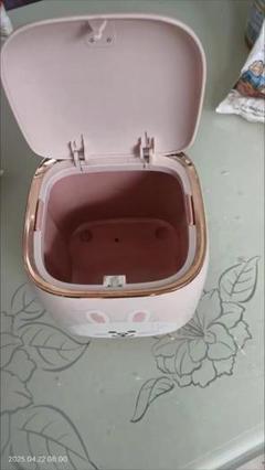 ウサギデザイン おしりふきウォーマー ピンク