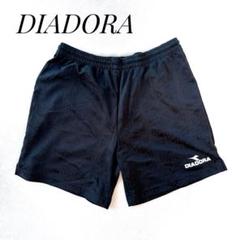 美品】DIADORA ディアドラ ショートパンツ ブラック S ハーフ