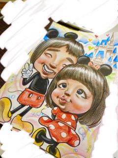 世界で1枚のオーダーメイド似顔絵☆誕生日会☆子供☆友達☆ご