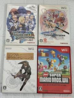 ⭐️24時間以内発送⭐️ Wiiソフトまとめ売り　4本セット