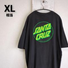 古着　SANTACRUZ　サンタクルーズ　Tシャツ　ブラック　XL相当