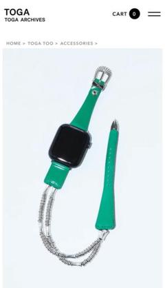 【試着のみ】TOGA トーガ Apple Watch アップルウォッチ Sサイズ TOGA(トーガ)の通販 - Seltie セルティ