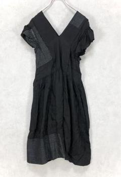 tricot COMME des GARCONS 刺し子ワンピース 黒 tricot COMME des GARCONS 刺し子ワンピース 黒 - メルカリ