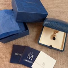 ミキモト　k18 ブローチ　クリスマスコレクション　極美品　あこや真珠　2006 ミキモトk18 ブローチクリスマスコレクション極美品あこや真珠2006