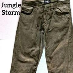 Jungle Storm 立体裁断　コーデュロイ ブーツカットパンツ　W84