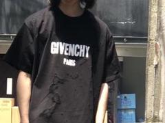 ジパンシー オーバーサイズ デストロイTシャツ