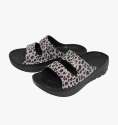 TELIC W-STRAP テリック レオパード 28cm リカバリーサンダル
