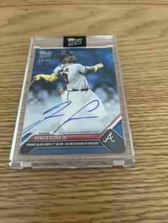Topps Now Ronald Acuña Jr. 直筆サインカード 49シリ - メルカリ
