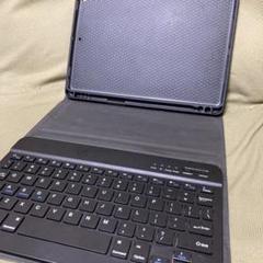 iPad用キーボード付きケース ダークブルー