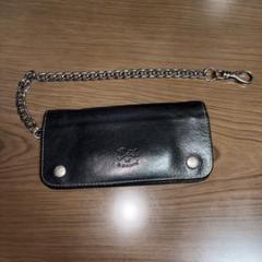 イルビゾンテ長財布ウォレットチェーン付き イルビゾンテ IL BISONTE 長財布 カウハイドレザー 本革