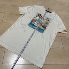 美品　Polo Fishing Tour Tシャツ Mサイズ クリーム色