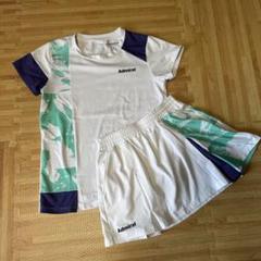 Admiral テニスウェア 大理石デザイン 上下セット Admiral テニスウェア 大理石デザイン 上下セット