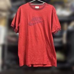 希少00s Nike レッド フロントロゴTシャツ Lサイズ - メルカリ