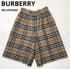 未使用 Burberry レディース チェック柄 ショートパンツ ハーフパンツ BURBERRY - 【新品未使用】バーバリー ショートパンツ メガ