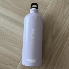 新品未使用　LAVA 水素水用水筒　ライトブルー&エッセンシャルバーム2個 SUKALA】（SUKALA×SIGG）オリジナルボトル(スモークピンク
