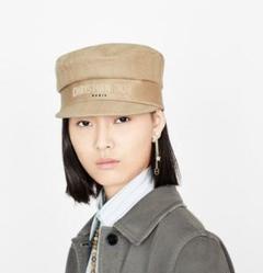 Dior コットン ベースボールキャップ ベージュ 57