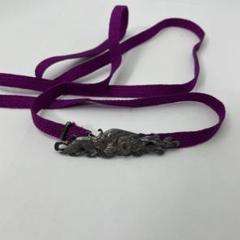 ヴィンテージ  金属　雕刻 帯留め　箱付き#481のサムネイル