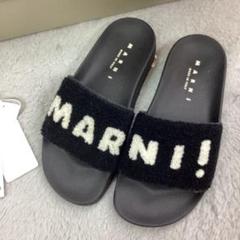正規箱保存袋付き●新品未使用●MARNI マルニ ロゴサンダル 正規箱保存袋付き○新品未使用○MARNI マルニ ロゴサンダル