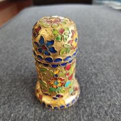 中国七宝焼き・難あり 希少中国七宝燒