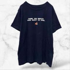 【ユニクロ】半袖コットンtシャツ マリオ 任天堂 綿100(XL)レディース 上