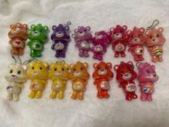 ケアベア　お座りマスコット　5色のマスコット　ぬいぐるみキーホルダー　プライズ ケアベア お座りマスコット 5色のマスコット ぬいぐるみ