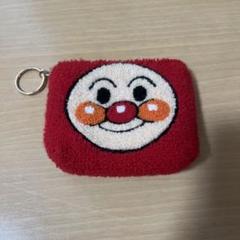 アンパンマンポーチ　タオル生地