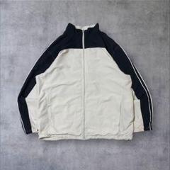【Reebok】リーボック ツートンカラーナイロンジャケット メンズXL