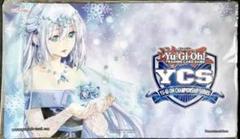 高品質トレカプレイマット 遊戯王 六花聖ティアドロップ 六花深々