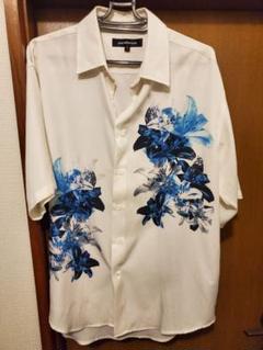 JACKROSE フラワープリント 半袖シャツL