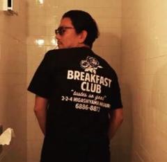 野村訓市着用　BREAKFAST CLUB Tシャツ ブラック　Mサイズのサムネイル