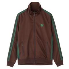 PU271 トラックジャケット　L ブラック　ブラウン needles NEEDLES（ニードルズ）PU271 TRACK JACKET - POLY SMOOTHの通販