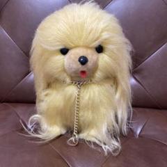 サンエートーイ　犬　ぬいぐるみ　プードル？　昭和レトロ サンエートーイ 犬 ぬいぐるみ プードル？ 昭和レトロ - メルカリ