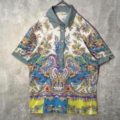 ETRO - エトロ ☆ シルク ペイズリー柄 フレンチスリーブ カットソー 42 イタリア製 楽天市場】エトロ（Tシャツ・カットソー｜トップス