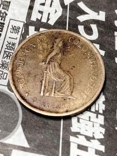 N2316【コロンビア】1980年5ペソ硬貨古銭コイン