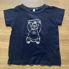 キッズ100 Tシャツ ネイビー