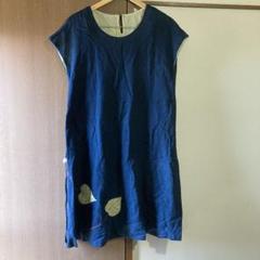 パラスパレス　ネイビー 半袖カットソーワンピース